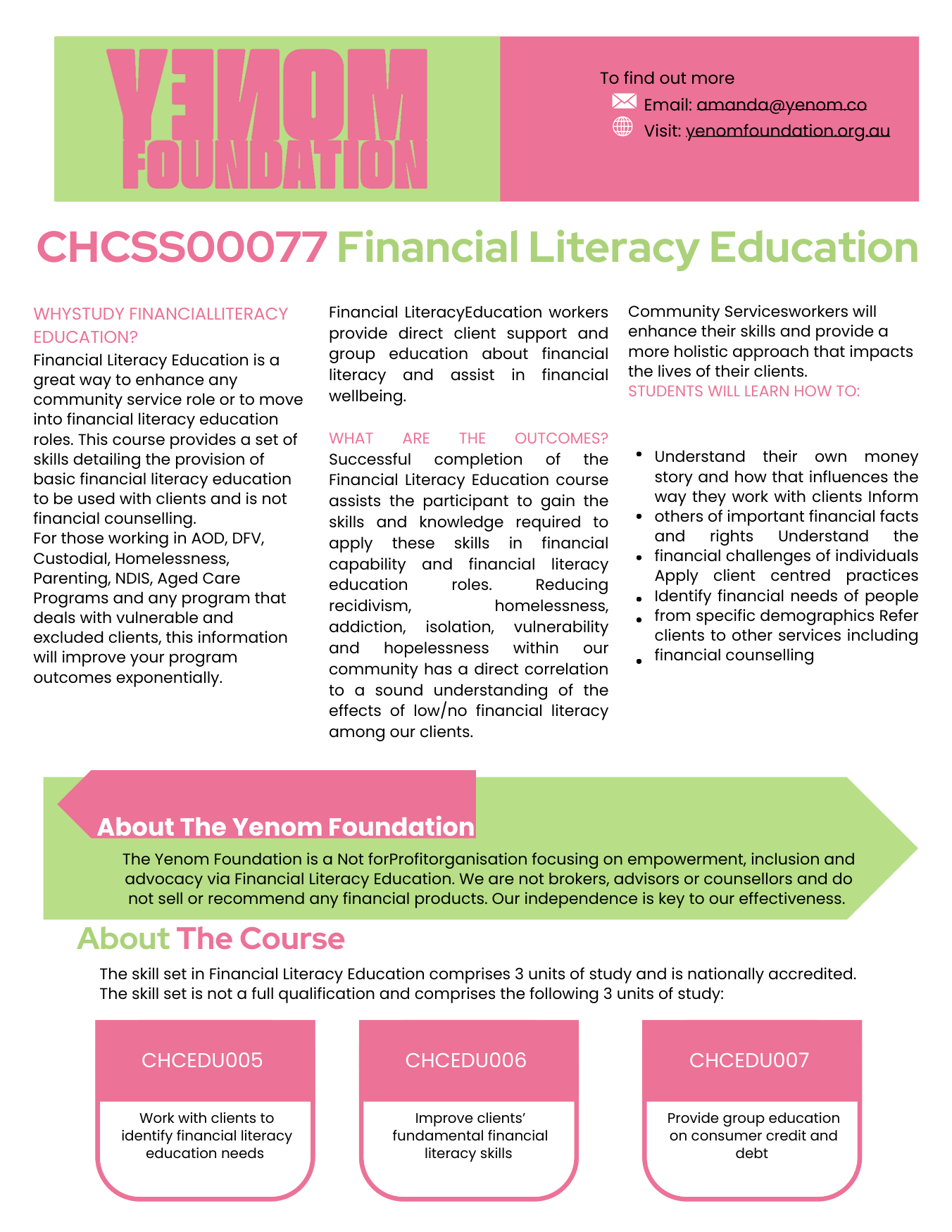 yf cert iii flyer tas 2026 page1